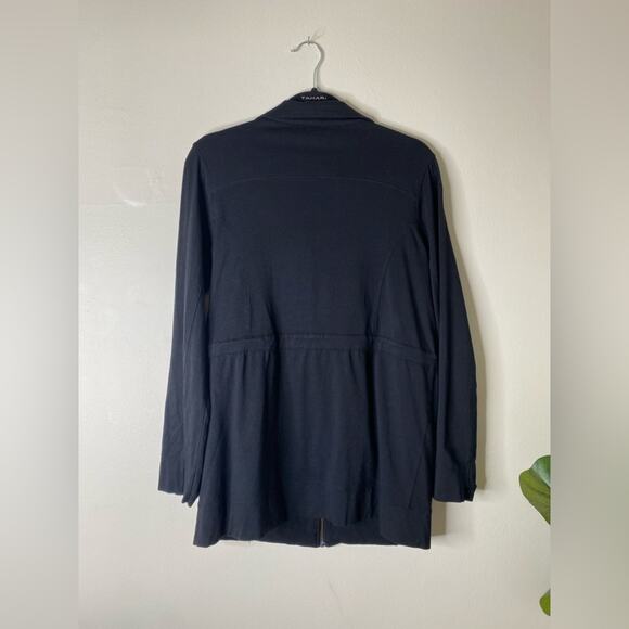 Coolibar Cruise Jacket Womens medium Black UPF‎ 50 Full Zip Thumbhole Bamboo - Picture 5 of 5